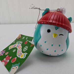 Kellytoy Squishmallow Winston Owl Christmas Tree Ornament Kurt S Adler New
